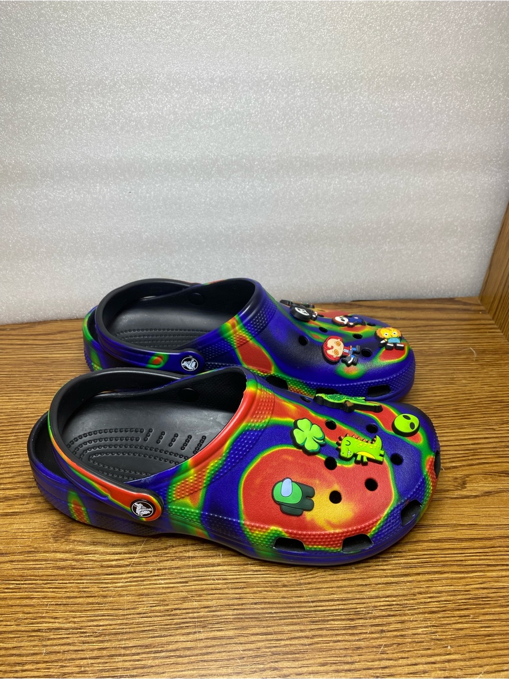 Crocs Classic Clog Solarized Tied Dye Multi Color Unisex Men’s Size 10 Women 12